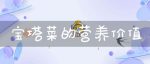 宝塔菜的营养价值-冷眸生活