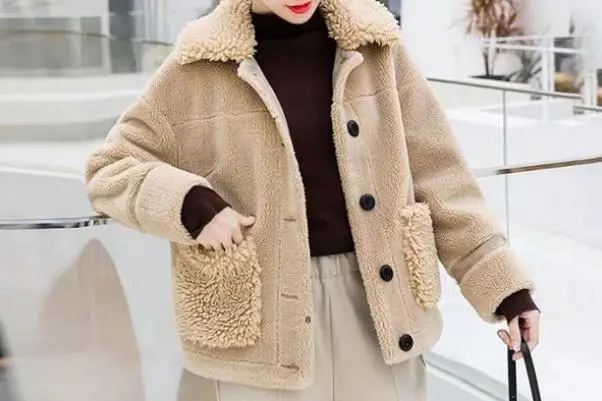 羊羔绒外套的5种穿搭法，get不用费心的时尚感-冷眸生活